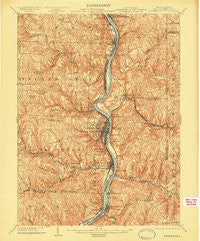 Steubenville West Virginia Historical topographic map, 1:62500 scale, 15 X 15 Minute, Year 1904