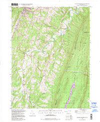 Stotlers Crossroads West Virginia Historical topographic map, 1:24000 scale, 7.5 X 7.5 Minute, Year 1998
