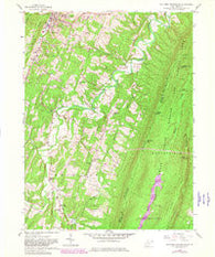 Stotlers Crossroads West Virginia Historical topographic map, 1:24000 scale, 7.5 X 7.5 Minute, Year 1958