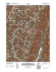 Stotlers Crossroads West Virginia Historical topographic map, 1:24000 scale, 7.5 X 7.5 Minute, Year 2011