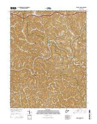 Strange Creek West Virginia Historical topographic map, 1:24000 scale, 7.5 X 7.5 Minute, Year 2014