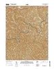 Strange Creek West Virginia Current topographic map, 1:24000 scale, 7.5 X 7.5 Minute, Year 2016