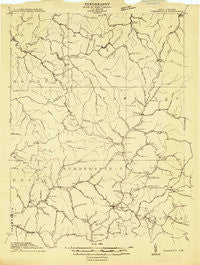 Summersville West Virginia Historical topographic map, 1:48000 scale, 15 X 15 Minute, Year 1913