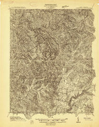 Summersville West Virginia Historical topographic map, 1:48000 scale, 15 X 15 Minute, Year 1913