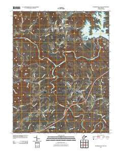 Summersville Dam West Virginia Historical topographic map, 1:24000 scale, 7.5 X 7.5 Minute, Year 2011