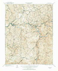 Sutton West Virginia Historical topographic map, 1:62500 scale, 15 X 15 Minute, Year 1908