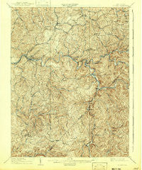 Sutton West Virginia Historical topographic map, 1:62500 scale, 15 X 15 Minute, Year 1910
