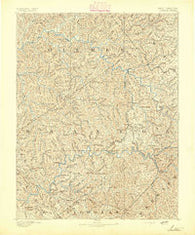 Sutton West Virginia Historical topographic map, 1:125000 scale, 30 X 30 Minute, Year 1893