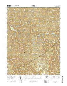 Swandale West Virginia Historical topographic map, 1:24000 scale, 7.5 X 7.5 Minute, Year 2014
