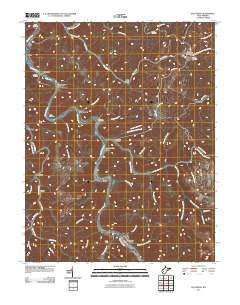 Sylvester West Virginia Historical topographic map, 1:24000 scale, 7.5 X 7.5 Minute, Year 2011