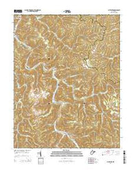 Sylvester West Virginia Historical topographic map, 1:24000 scale, 7.5 X 7.5 Minute, Year 2014