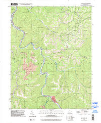 Sylvester West Virginia Historical topographic map, 1:24000 scale, 7.5 X 7.5 Minute, Year 1996