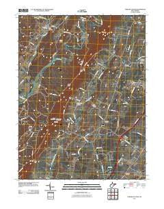 Tablers Station West Virginia Historical topographic map, 1:24000 scale, 7.5 X 7.5 Minute, Year 2011