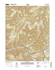 Talcott West Virginia Historical topographic map, 1:24000 scale, 7.5 X 7.5 Minute, Year 2014