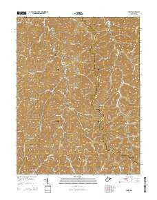 Tariff West Virginia Historical topographic map, 1:24000 scale, 7.5 X 7.5 Minute, Year 2014