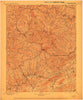 Tazewell Virginia Historical topographic map, 1:125000 scale, 30 X 30 Minute, Year 1897