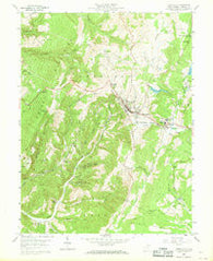 Terra Alta West Virginia Historical topographic map, 1:24000 scale, 7.5 X 7.5 Minute, Year 1959