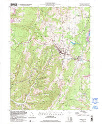 Terra Alta West Virginia Historical topographic map, 1:24000 scale, 7.5 X 7.5 Minute, Year 1999