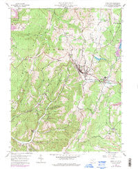 Terra Alta West Virginia Historical topographic map, 1:24000 scale, 7.5 X 7.5 Minute, Year 1959