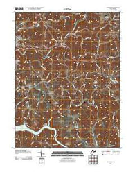Thornton West Virginia Historical topographic map, 1:24000 scale, 7.5 X 7.5 Minute, Year 2011