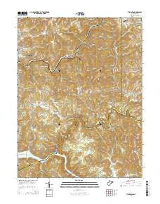 Thornton West Virginia Historical topographic map, 1:24000 scale, 7.5 X 7.5 Minute, Year 2014