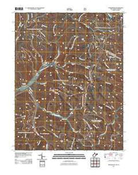 Thornwood West Virginia Historical topographic map, 1:24000 scale, 7.5 X 7.5 Minute, Year 2011