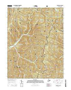 Thornwood West Virginia Historical topographic map, 1:24000 scale, 7.5 X 7.5 Minute, Year 2014