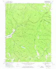 Thornwood West Virginia Historical topographic map, 1:24000 scale, 7.5 X 7.5 Minute, Year 1969