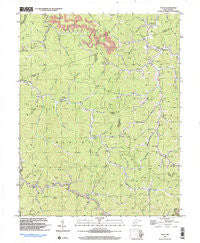 Trace West Virginia Historical topographic map, 1:24000 scale, 7.5 X 7.5 Minute, Year 1997