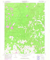 Trout West Virginia Historical topographic map, 1:24000 scale, 7.5 X 7.5 Minute, Year 1977