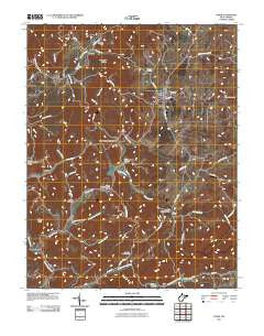 Union West Virginia Historical topographic map, 1:24000 scale, 7.5 X 7.5 Minute, Year 2011