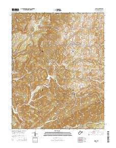 Union West Virginia Historical topographic map, 1:24000 scale, 7.5 X 7.5 Minute, Year 2014