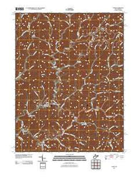 Vadis West Virginia Historical topographic map, 1:24000 scale, 7.5 X 7.5 Minute, Year 2011