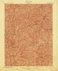 Vadis West Virginia Historical topographic map, 1:62500 scale, 15 X 15 Minute, Year 1904