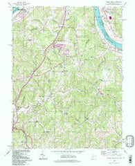 Valley Mills West Virginia Historical topographic map, 1:24000 scale, 7.5 X 7.5 Minute, Year 1994