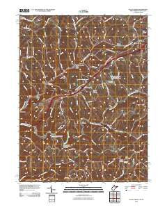 Valley Grove West Virginia Historical topographic map, 1:24000 scale, 7.5 X 7.5 Minute, Year 2010