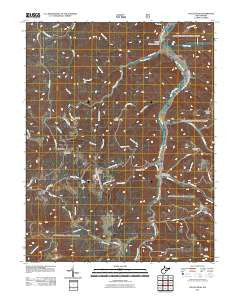 Valley Head West Virginia Historical topographic map, 1:24000 scale, 7.5 X 7.5 Minute, Year 2011