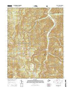 Valley Head West Virginia Historical topographic map, 1:24000 scale, 7.5 X 7.5 Minute, Year 2014