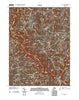 Valley Point West Virginia Historical topographic map, 1:24000 scale, 7.5 X 7.5 Minute, Year 2011