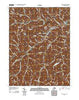 Wadestown West Virginia Historical topographic map, 1:24000 scale, 7.5 X 7.5 Minute, Year 2011