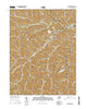 Wadestown West Virginia Current topographic map, 1:24000 scale, 7.5 X 7.5 Minute, Year 2016
