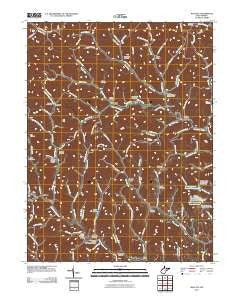 Wallace West Virginia Historical topographic map, 1:24000 scale, 7.5 X 7.5 Minute, Year 2011