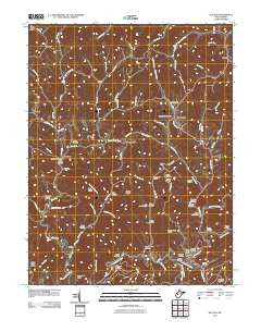 Walton West Virginia Historical topographic map, 1:24000 scale, 7.5 X 7.5 Minute, Year 2011
