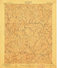 Walton West Virginia Historical topographic map, 1:62500 scale, 15 X 15 Minute, Year 1907