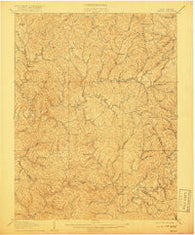 Walton West Virginia Historical topographic map, 1:62500 scale, 15 X 15 Minute, Year 1907