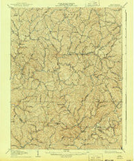 Walton West Virginia Historical topographic map, 1:62500 scale, 15 X 15 Minute, Year 1907