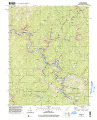 War West Virginia Historical topographic map, 1:24000 scale, 7.5 X 7.5 Minute, Year 2001