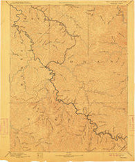 Warfield West Virginia Historical topographic map, 1:125000 scale, 30 X 30 Minute, Year 1891