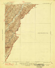 Warm Springs Virginia Historical topographic map, 1:62500 scale, 15 X 15 Minute, Year 1926