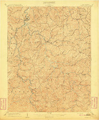Wayne West Virginia Historical topographic map, 1:62500 scale, 15 X 15 Minute, Year 1909